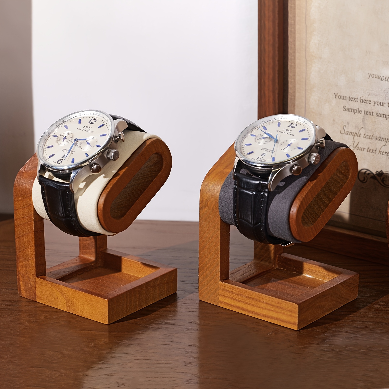 Jewelry Store For Watches - Wooden Watch Display Stand Luxury Watch
