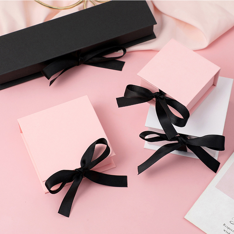 Jewelry Box Watches Bracelets - 5Pcs Jewelry Paper Box With Ribbon