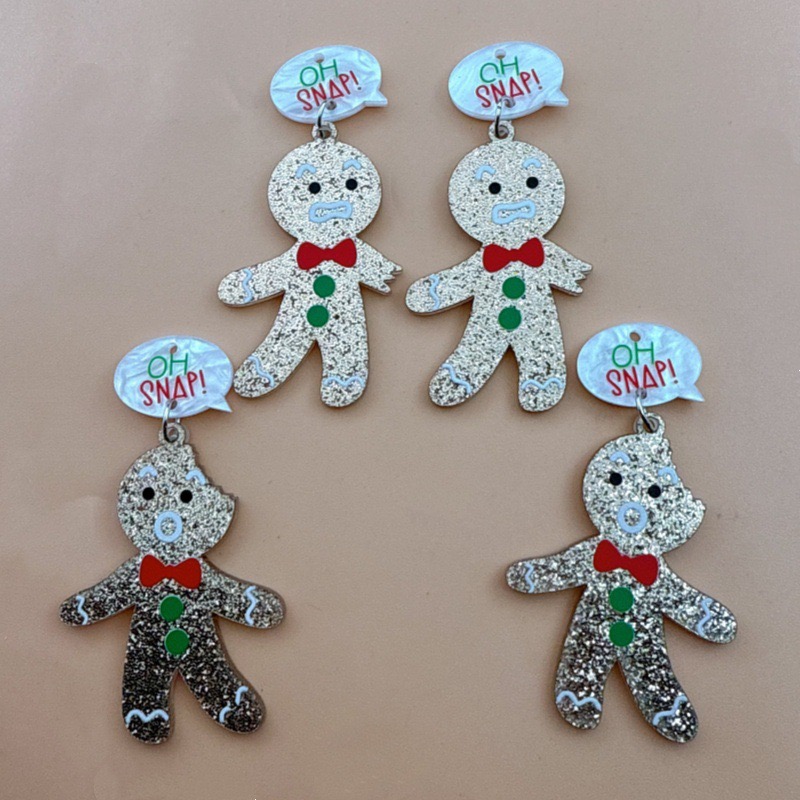 Jewelry & Watches Vitopoulos Reviews - 10pcs Cute Christmas Gingerbread Man Pendant,