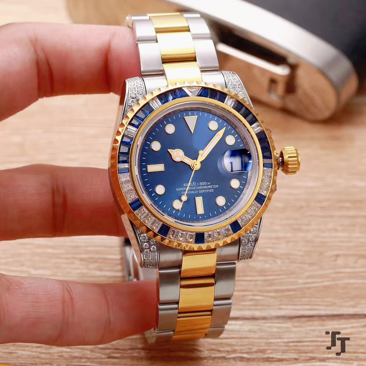 Jewellery Watch - Male Automatic Movement Watches Exquisite Embedded