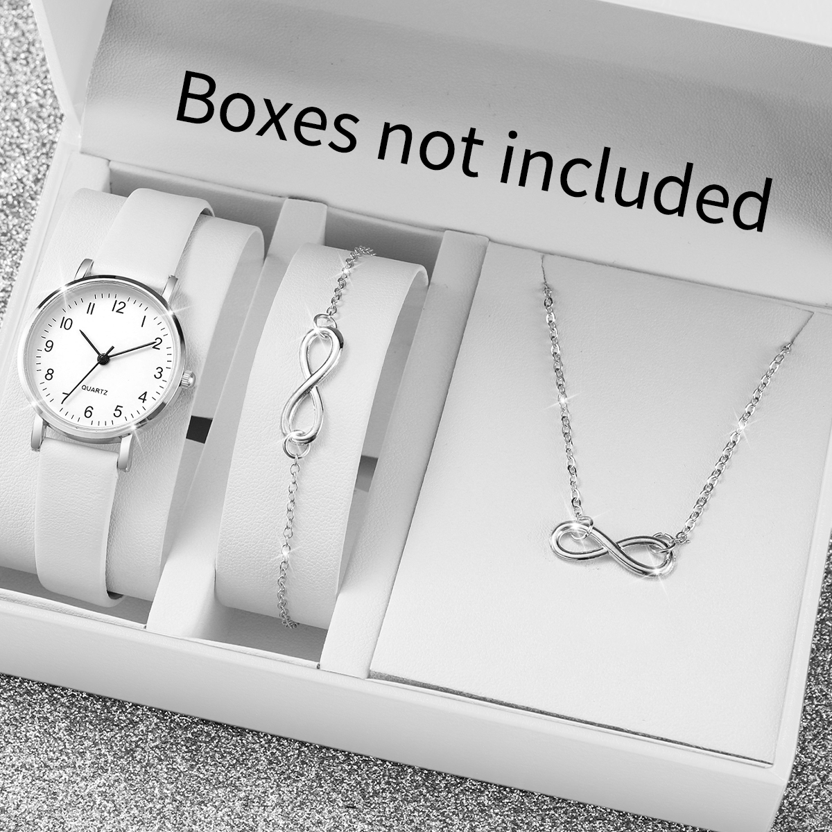 Jewelry Box Watches Bracelets - 3PCS/Set Women Watches Fashion Small Arabic