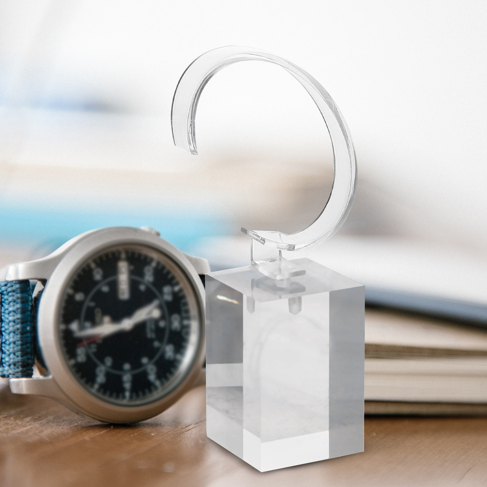 3Pcs Acrylic Kids Watch Stand  - đánh giá và giá Jewelry Watches For Kids