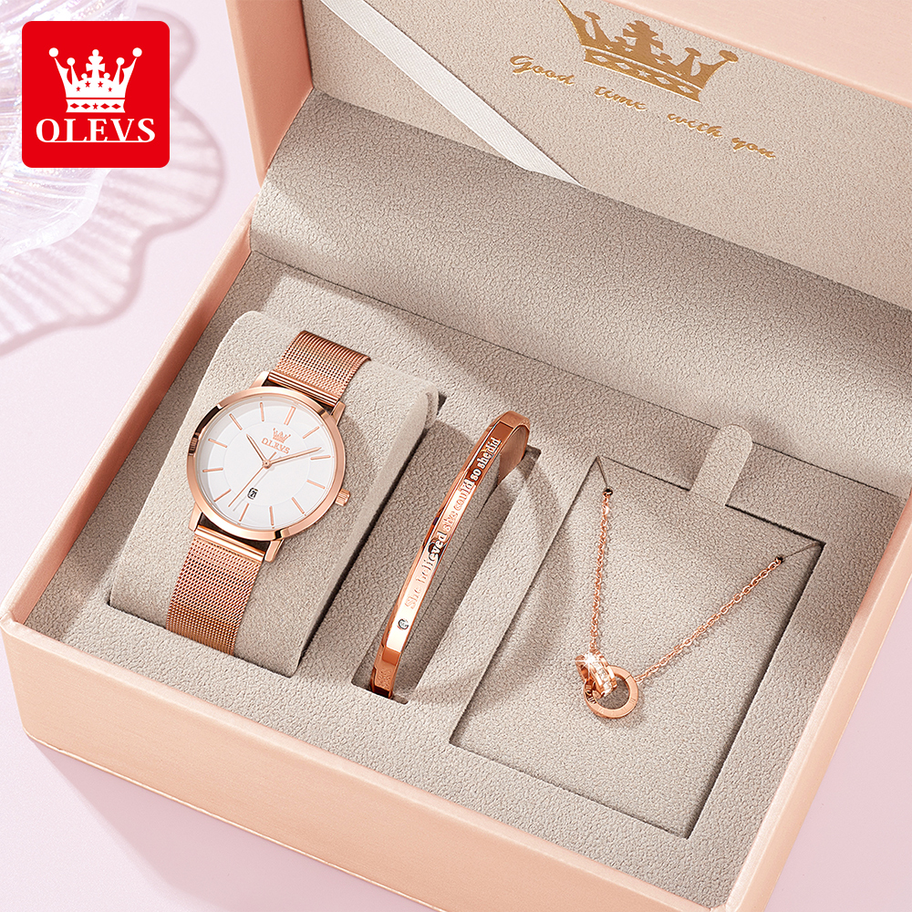 OLEVS Woman Watch 5869 Elegant - đánh giá và giá Jewellery Watch