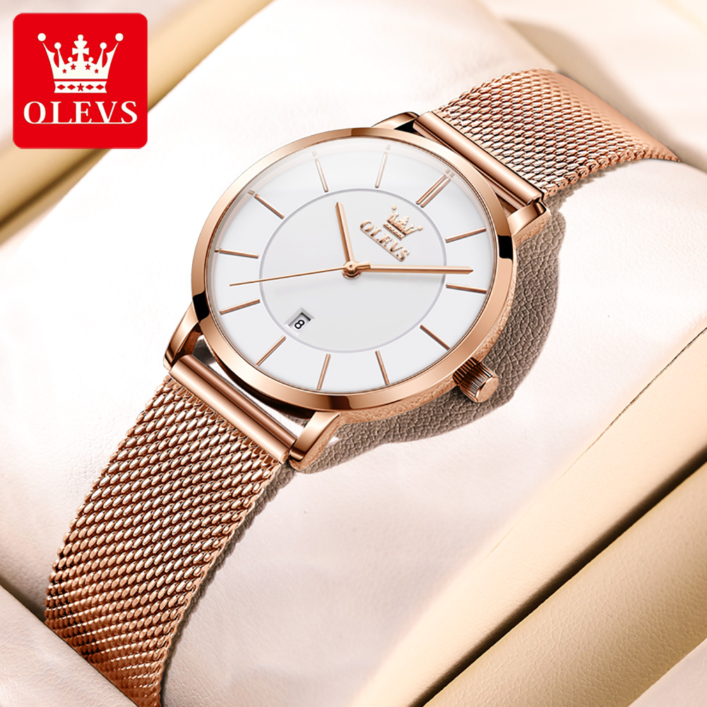 OLEVS Woman Watch 5869 Elegant - đánh giá và giá Jewellery Watch