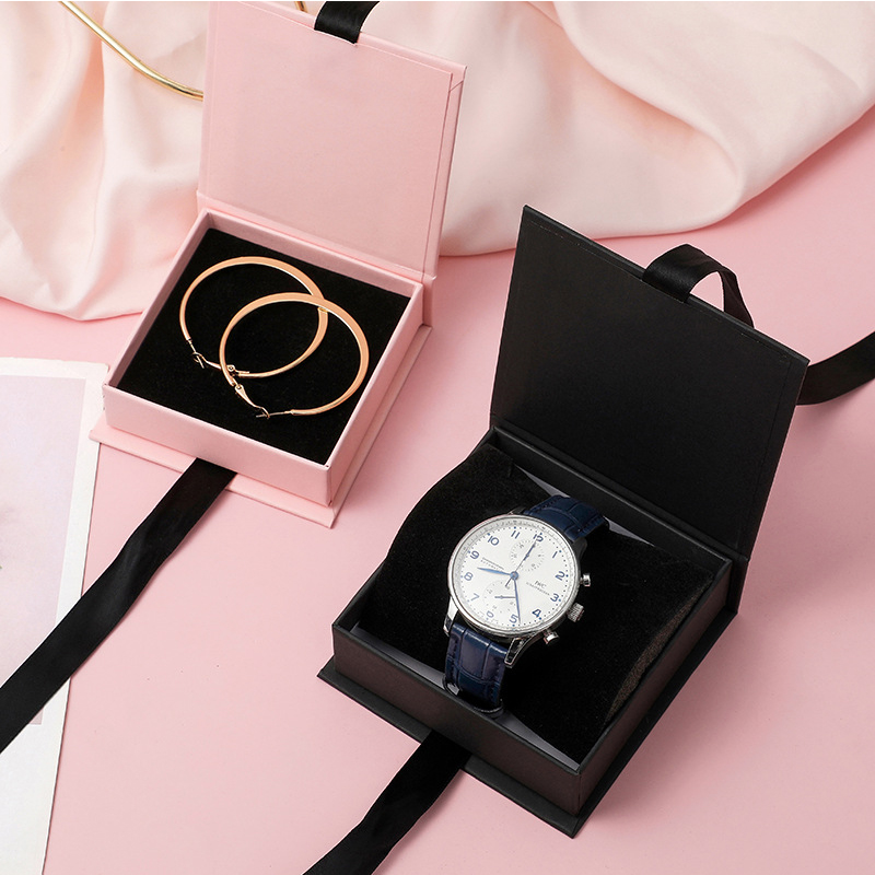 5Pcs Jewelry Paper Box With Ri - đánh giá và giá Jewelry Box Watches Bracelets