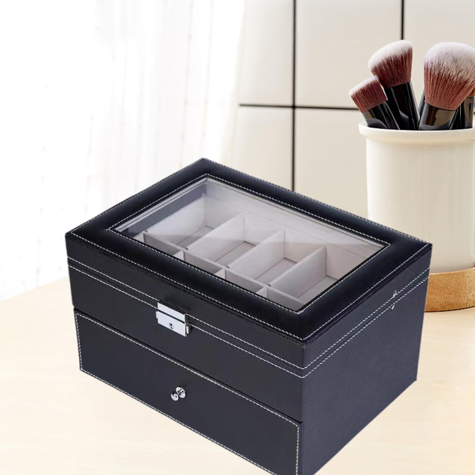 12 Slots PU Leather Watch Stor - đánh giá và giá Jewelry Box Watches Bracelets