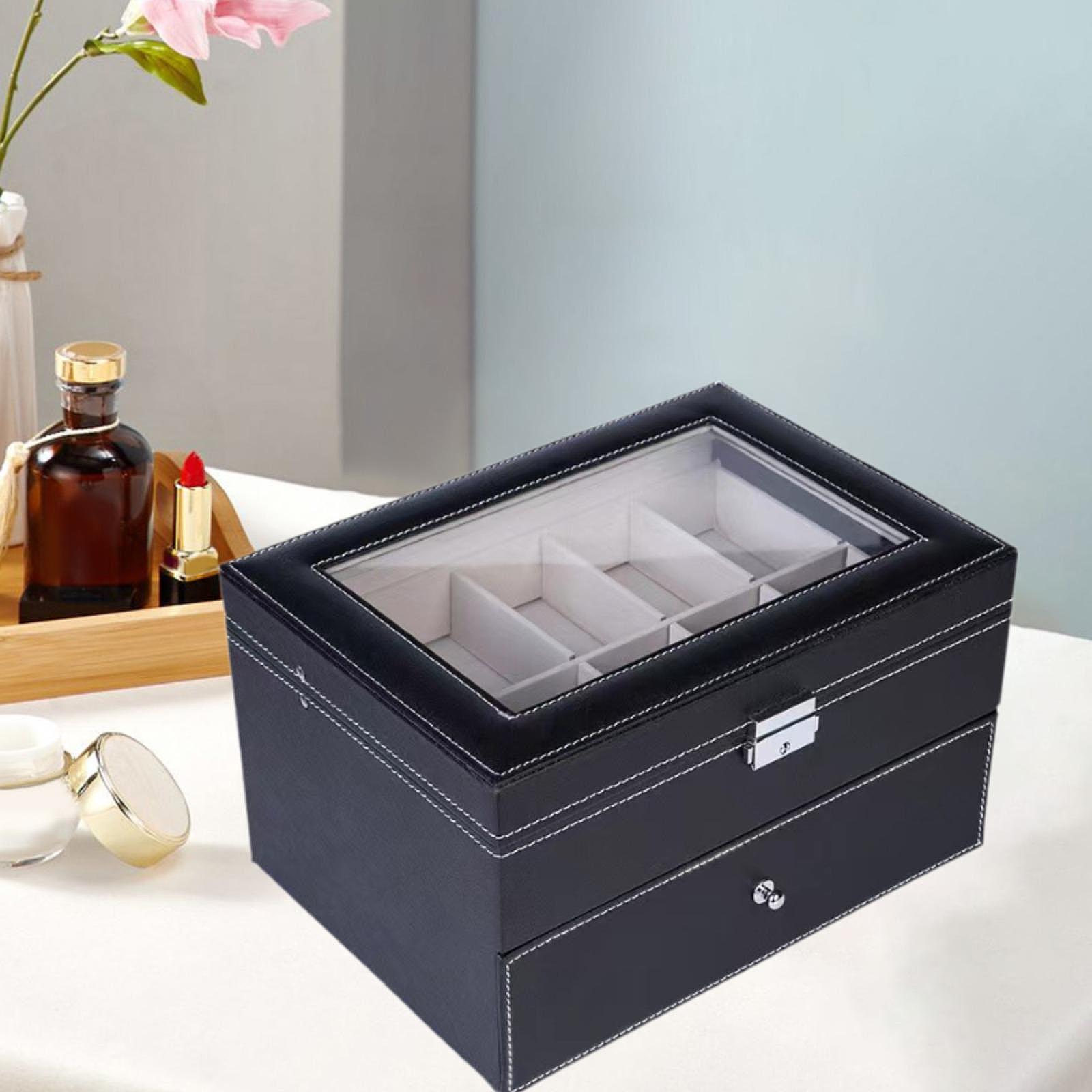 12 Slots PU Leather Watch Stor - đánh giá và giá Jewelry Box Watches Bracelets