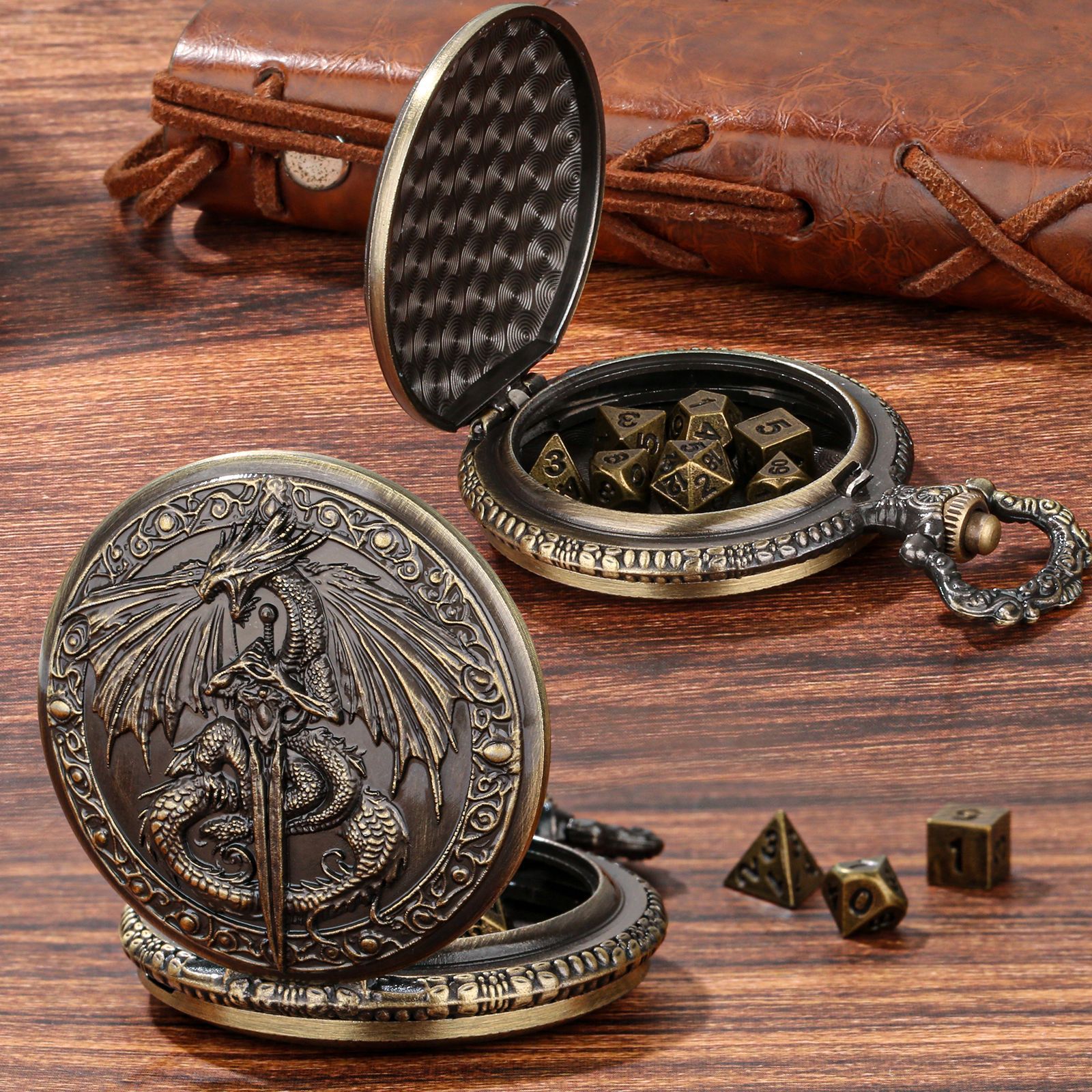 Retro Three Flying Dragon Hold - đánh giá và giá Jewelry Box That Holds Watches