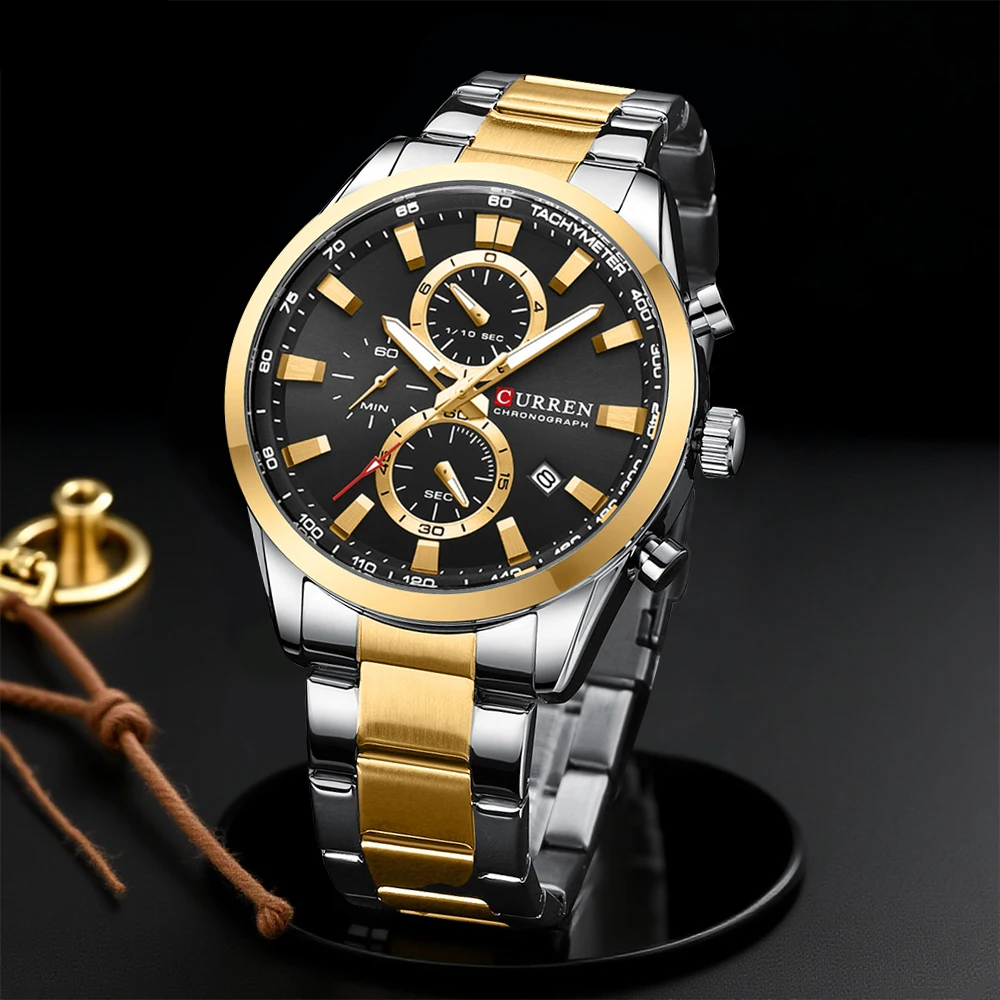 CURREN Casual Quartz Chrono Sp - đánh giá và giá Jewellery Watch