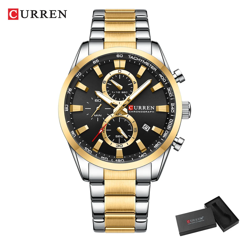CURREN Casual Quartz Chrono Sp - đánh giá và giá Jewellery Watch