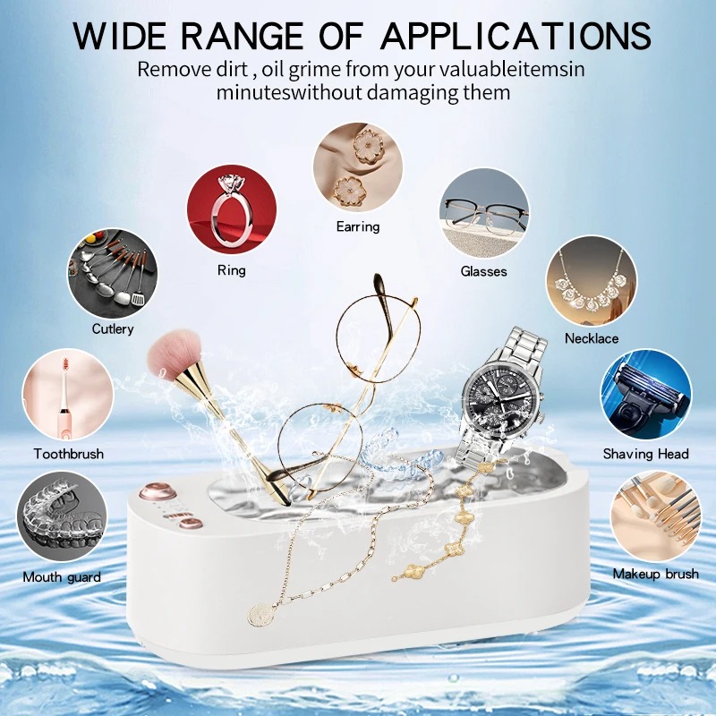 USB Rechargeable Ultrasonic Cl - đánh giá và giá High Jewelry Watches