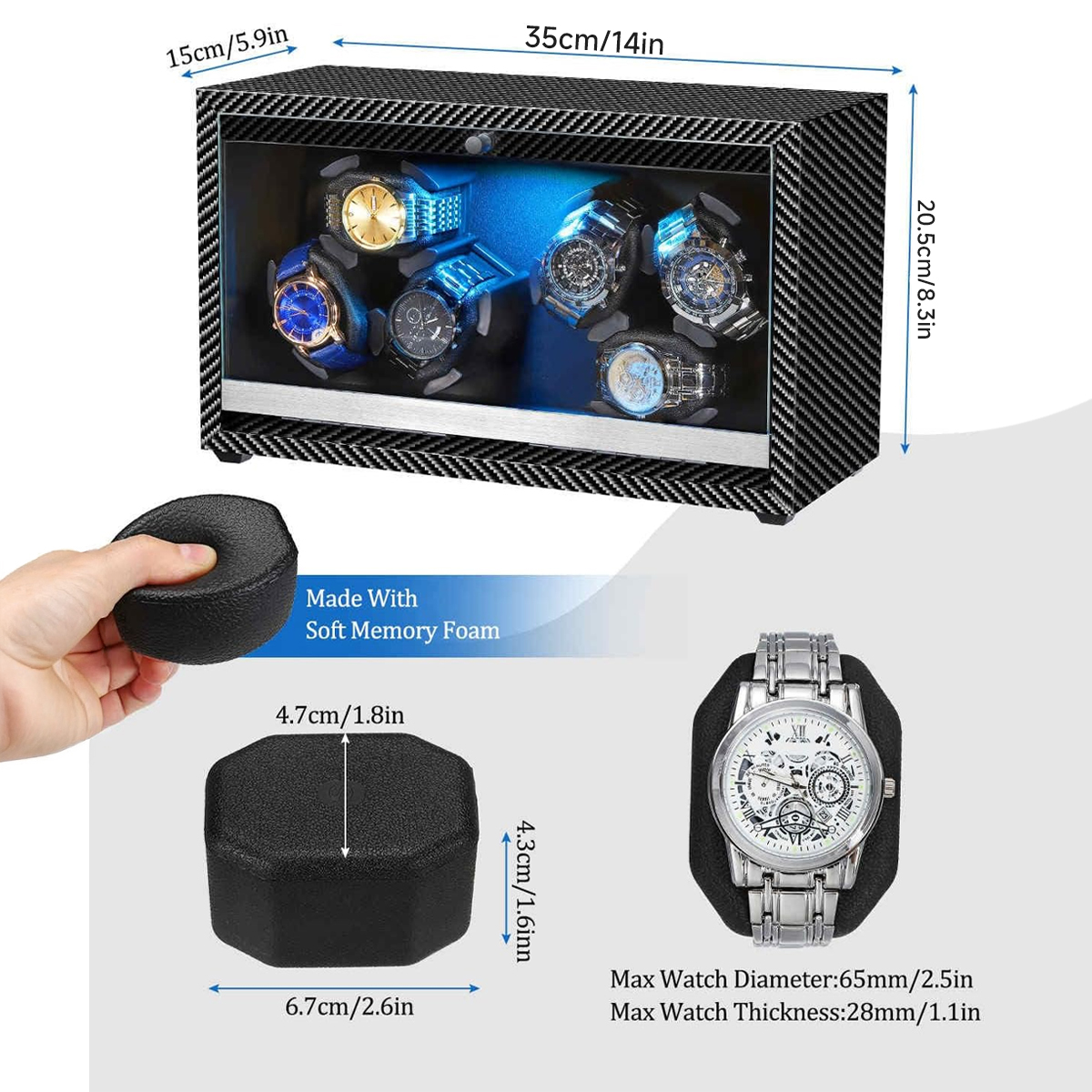 Watch Winder for Automatic Wat - đánh giá và giá Jewelry Store For Watches