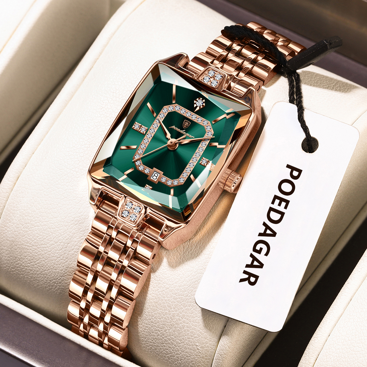 POEDAGAR Luxury Woman Watch Wa - đánh giá và giá High Jewelry Watches