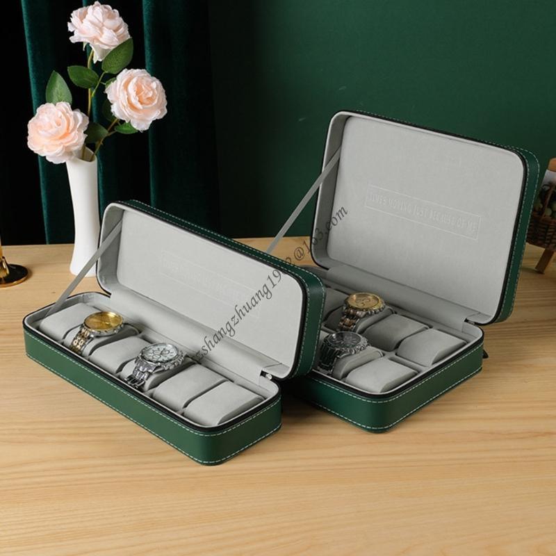 Q6RB Watch Travel Box with Zip - đánh giá và giá Jewelry Box That Holds Watches