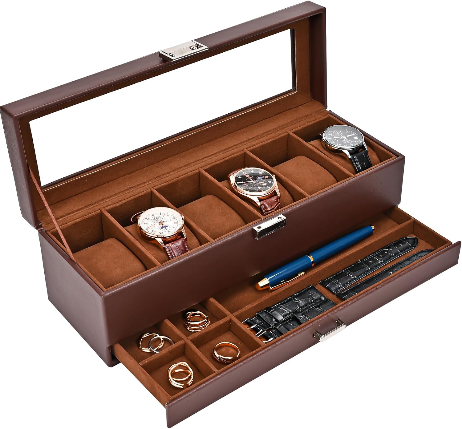 LUNEVA Store ProCase Watch Box - đánh giá và giá Jewelry Store For Watches