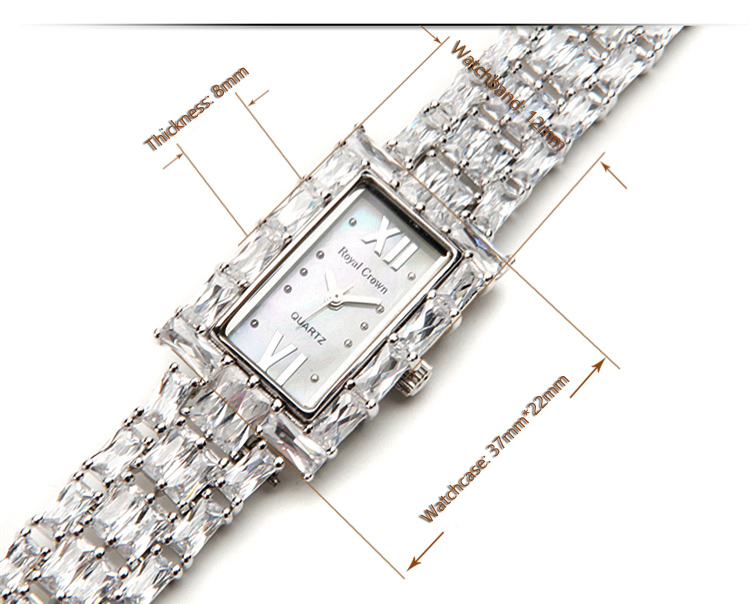 Cubic Zircon Women's Watch Roy - đánh giá và giá Jewelry Watches For Kids