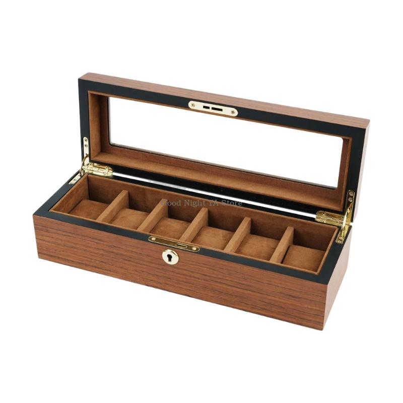  Elegant Wooden Watch Box With - đánh giá và giá Jewelry Box That Holds Watches