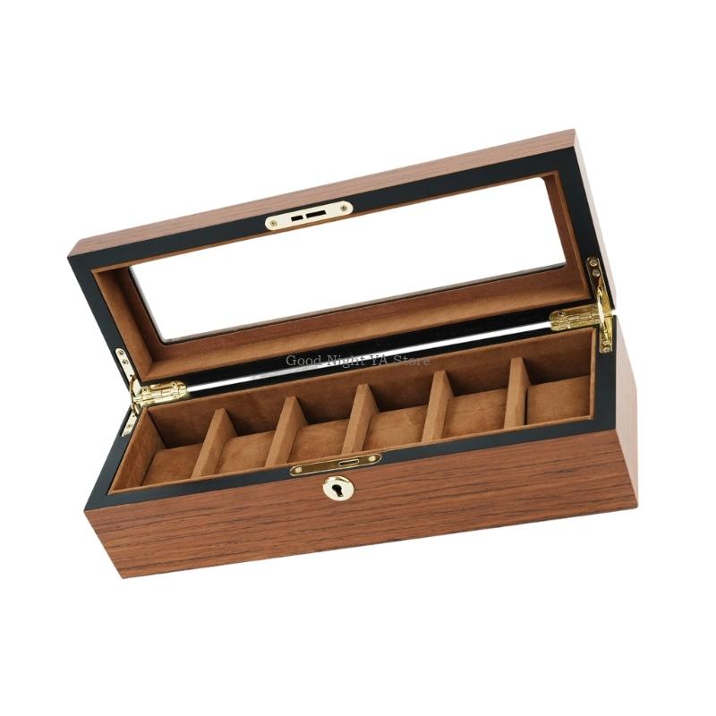  Elegant Wooden Watch Box With - đánh giá và giá Jewelry Box That Holds Watches