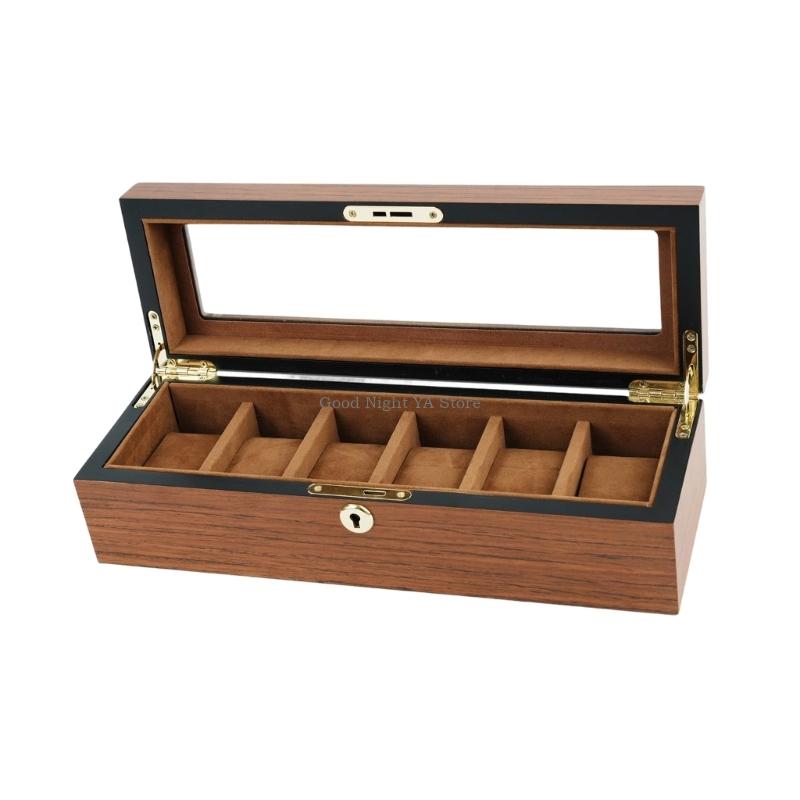  Elegant Wooden Watch Box With - đánh giá và giá Jewelry Box That Holds Watches
