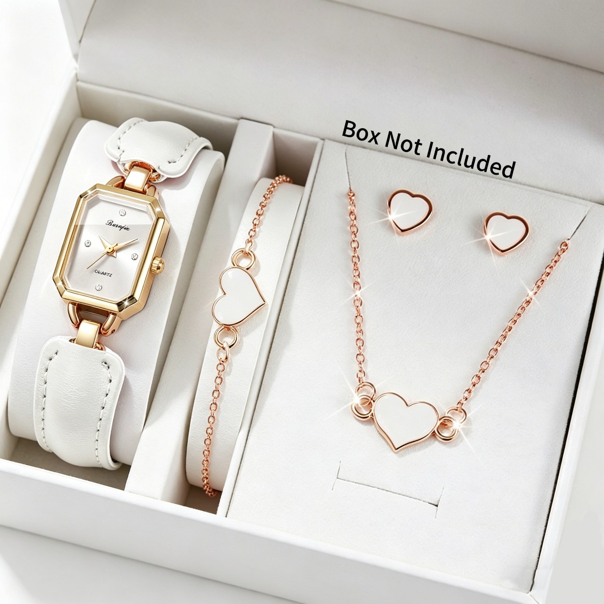 5PCS Fashion Rectangle Women Q - đánh giá và giá Jewelry Watches For Kids
