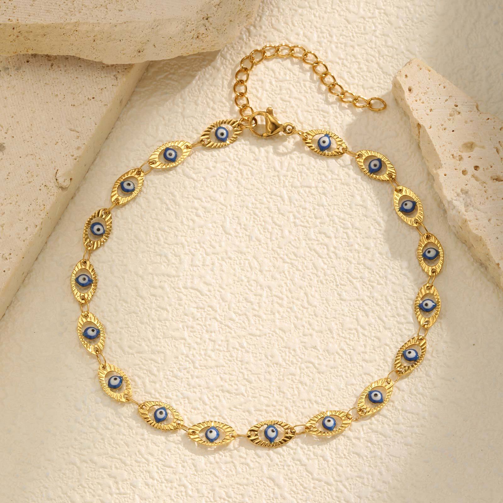 Evil Eye Anklet Bracelet for W - đánh giá và giá Jc Jewelry & Watches