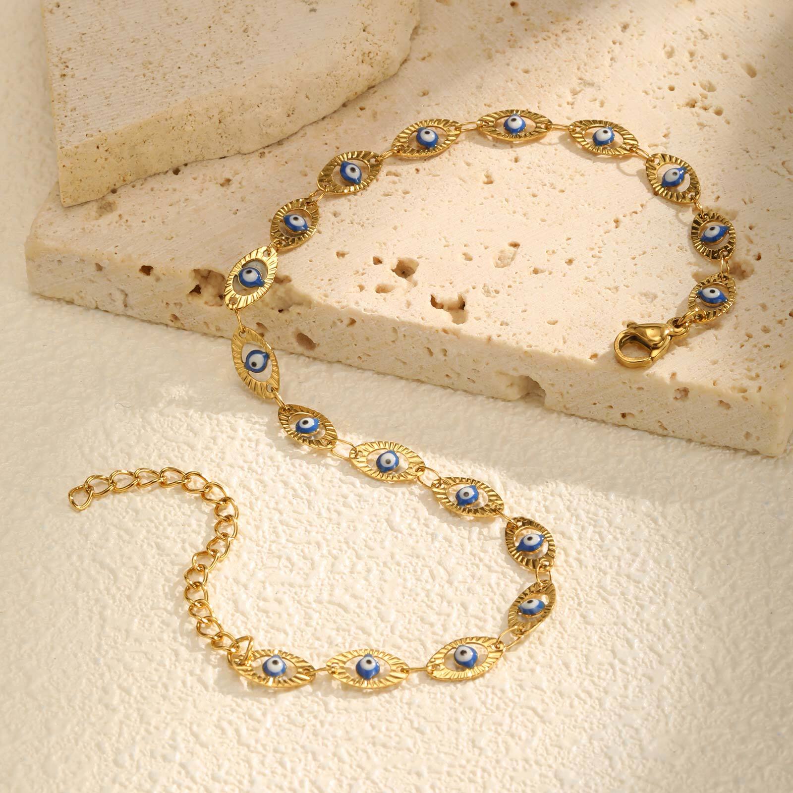 Evil Eye Anklet Bracelet for W - đánh giá và giá Jc Jewelry & Watches