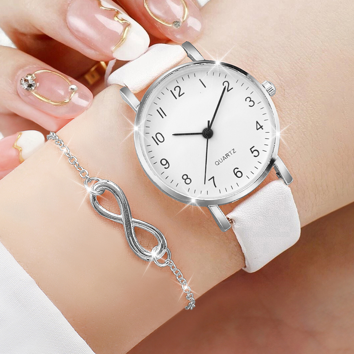 3PCS/Set Women Watches Fashion - đánh giá và giá Jewelry Box Watches Bracelets