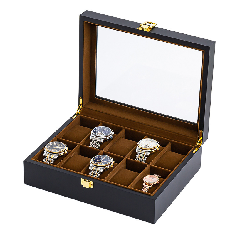 Handmade Luxury Wooden 6/10/12 - đánh giá và giá Jewelry Box That Holds Watches