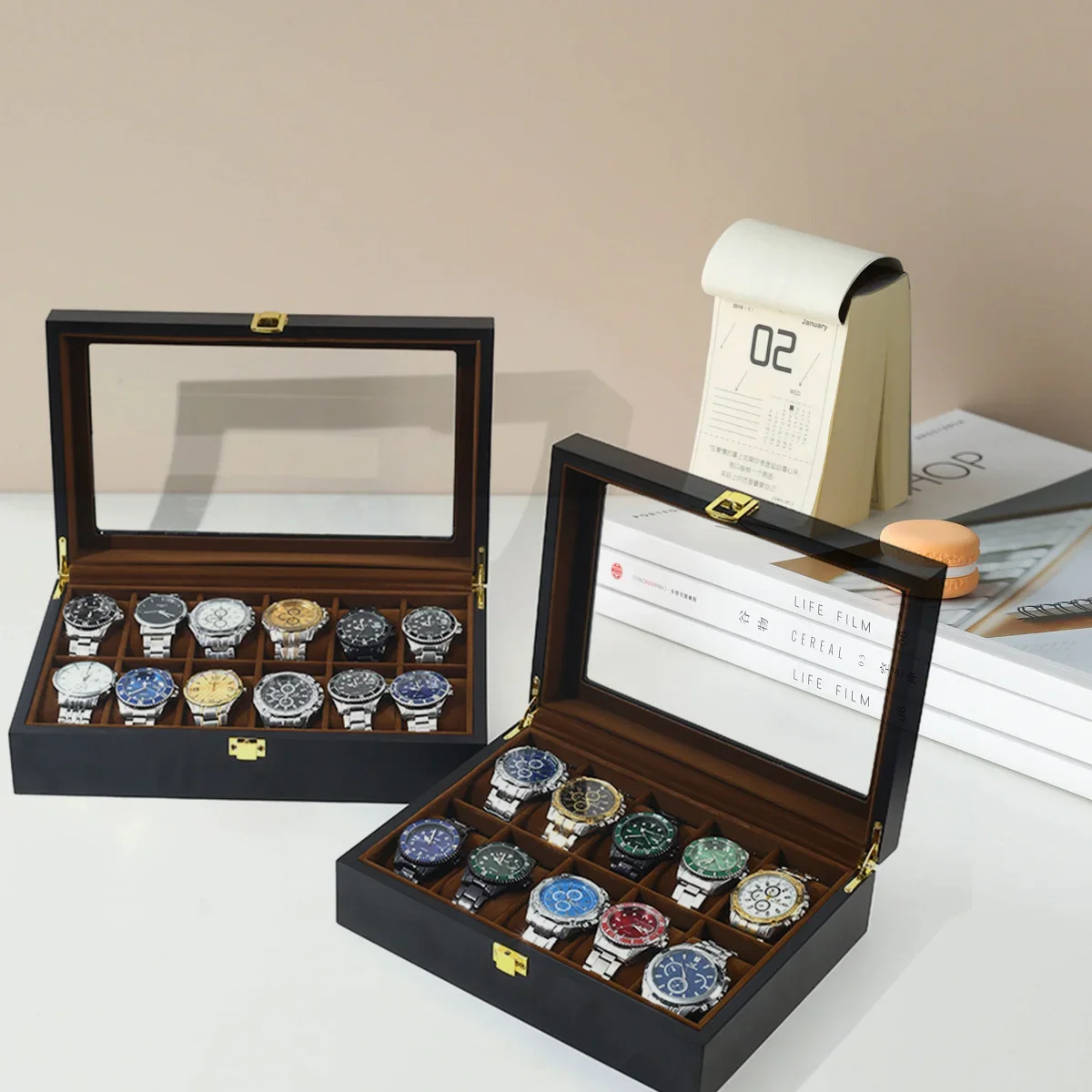 HOT Handmade Luxury Wooden6/10 - đánh giá và giá Jewelry Box That Holds Watches