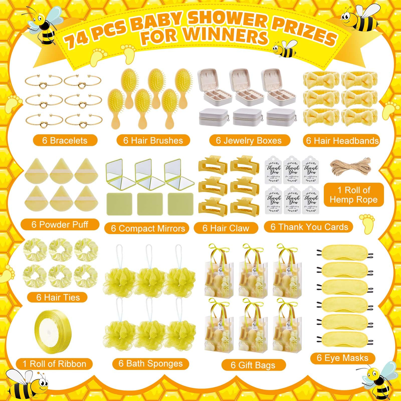 74Pcs Baby Shower Prizes for G - đánh giá và giá Jewelry & Watches Vitopoulos Reviews