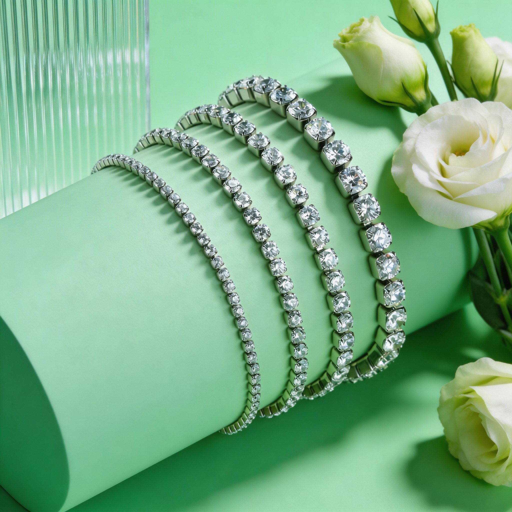 2/3/4/5MM Luxury Zircon Tennis - đánh giá và giá Jc Jewelry & Watches