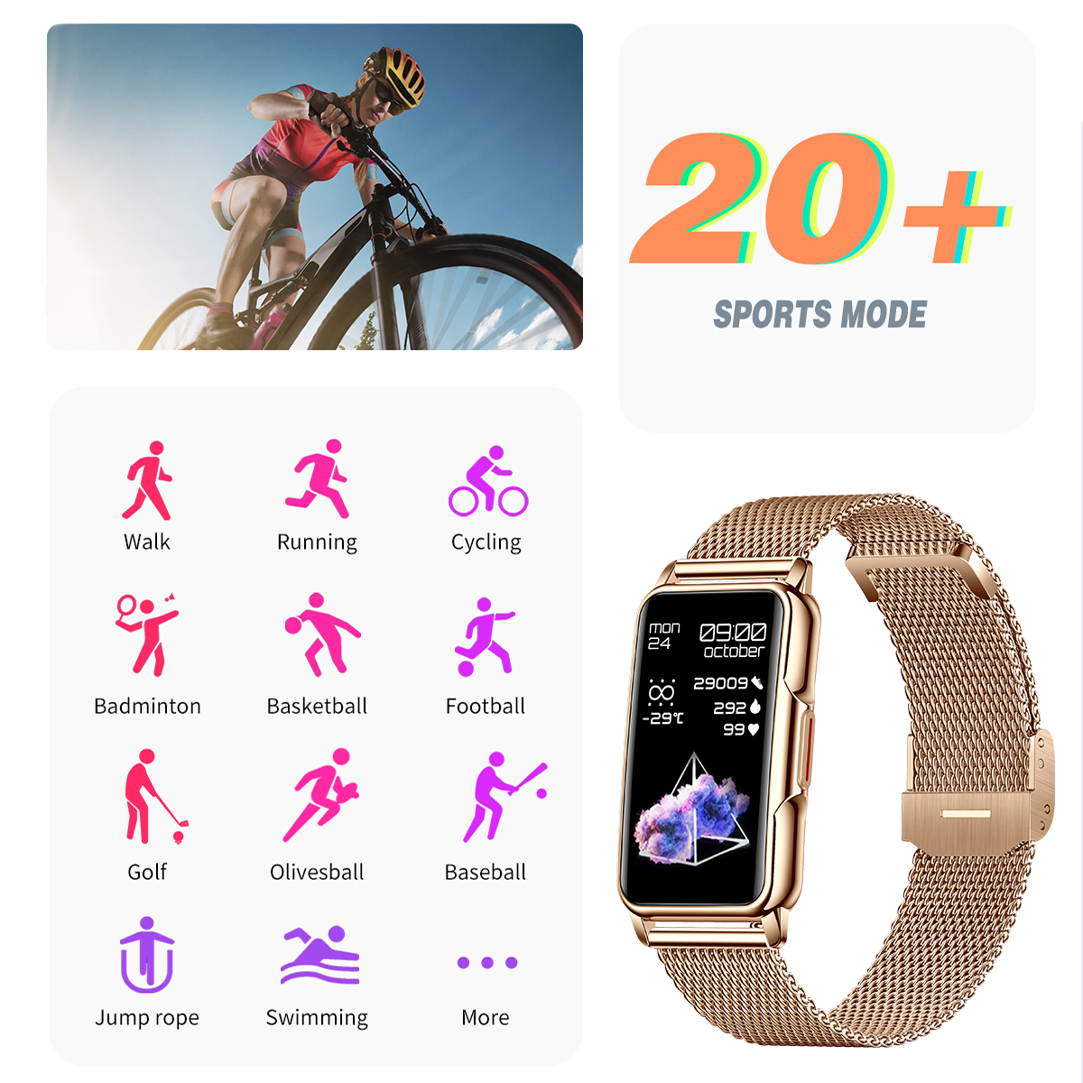 LIGE Smart Watch Men Women Fit - đánh giá và giá Smartwatch